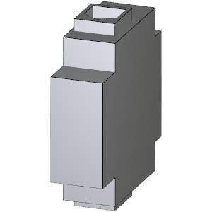 3LD9220-2C conduttore neutro PLC continuo/terminal PE per accessori per il montaggio a pavimento
