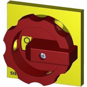 3LD9224-3B Meccanismo di funzionamento rotativo e interruttore accessorio 3LD2 per un'installazione facile