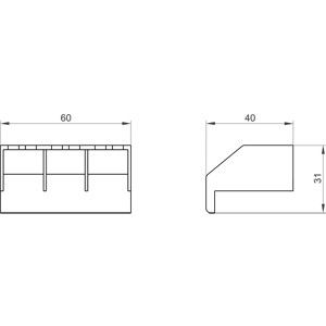 Proteggi le tue connessioni terminali con il PLC 3LD9251-0A Terminal Cover