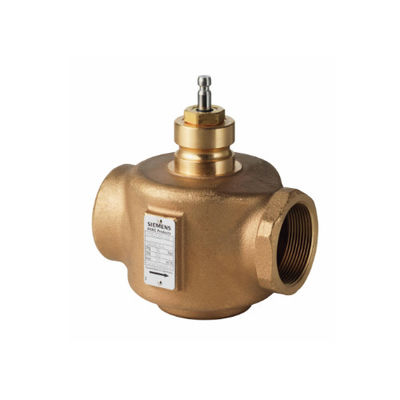 Automazione degli edifici con PLC C/VVI41.15-2.5 connessione a filo e valvola bidirezionale PN16