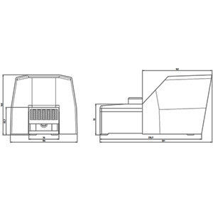 Siemens 3SE2924-3AA20 3SE29 Safety Foot Switch Disegno a pedale singolo e copertura inclusa