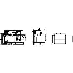 Siemens 3KC8448-0FA22-0GA3 3KC ATSE 4 polo RTSE/ATSE 800-1000A Trasferimento di commutazione