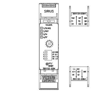 Siemens 3SK1122-2CB41 Safety Relay 4 che consente l'input di opzioni di controllo personalizzabili