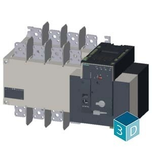 Siemens 3KC8448-0FA22-0GA3 3KC 4 poli RTSE/ATSE 800-1000A attrezzature di commutazione di trasferimento