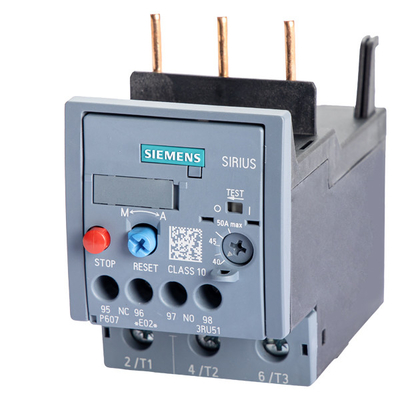Siemens 3RU5136-4BB0 Relai di sovraccarico 40...50 A Dimensione S2 Classe 10 per la protezione del motore