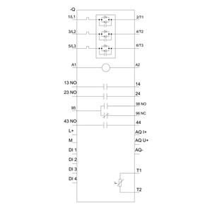 SIRIUS Soft Starter 3RW5544-6HA14 terminali a vite dimensione 4 per applicazioni pesanti