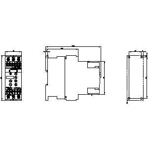 Siemens 3RW40 Soft Starter Dimensioni S0 terminali a vite Bypass Protezione motore termistor