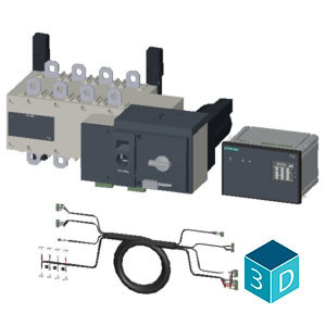 Siemens 3KC7438-0CA22-0CA3 Attrezzatura di commutazione automatica con design compatto
