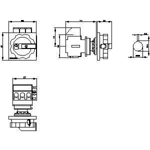Siemens 3LD2154-1TP51 Dispositivi di base di disconnessione per soluzioni di risparmio energetico