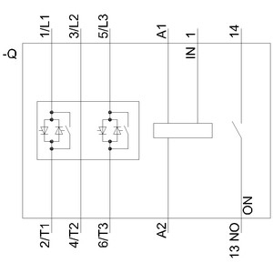 Siemens 3RW3036-1BB14 3RW30 Soft Starter Size S2 terminali a vite Bypass affidabilità