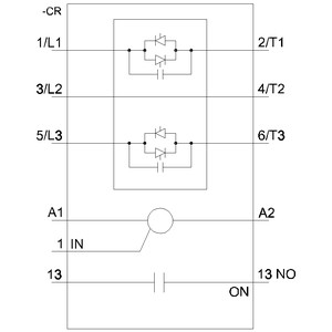 Siemens 3RW3036-1BB14 3RW30 Soft Starter Size S2 terminali a vite Bypass affidabilità