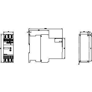 3RW3026-2BB04 Siemens Soft Starter S0 Dimensioni terminali a vite Aumento dell'efficienza di bypass