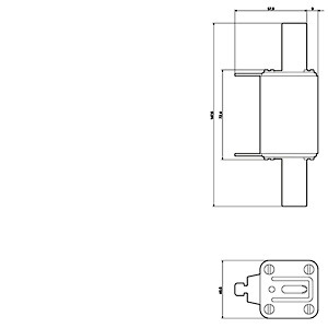 Siemens 3NA3240 LV HRC Fuse Link GL/GG con indicatore anteriore Dimensione 2 AC 500V/DC 440V