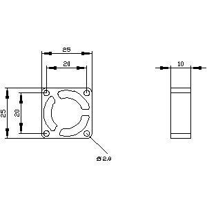 Ventilatore superiore per SIEMENS 3RW4928-8VB00 SIRIUS Accessori e ricambi per avviamento morbido S0