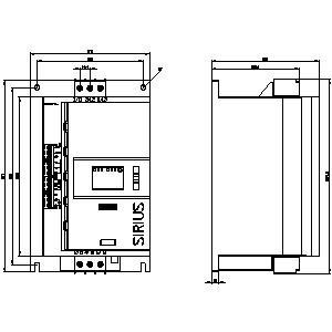 Siemens 3RW5217-1AC14 SIRIUS Soft Starter con terminali a vite e uscita analogica