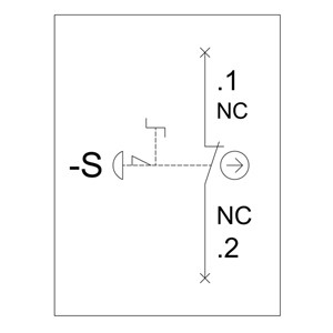 Cassa rotonda da 22 mm per dispositivi di comando con terminale a vite montato a pavimento 3SU1801-0NA00-2AC2
