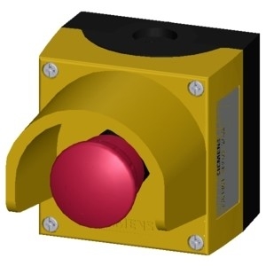 Cassa rotonda da 22 mm per dispositivi di comando con terminale a vite montato a pavimento 3SU1801-0NA00-2AC2