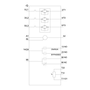 Siemens 3RW5244-6TC14 SIRIUS Soft Starter con terminali a vite e uscita termistor
