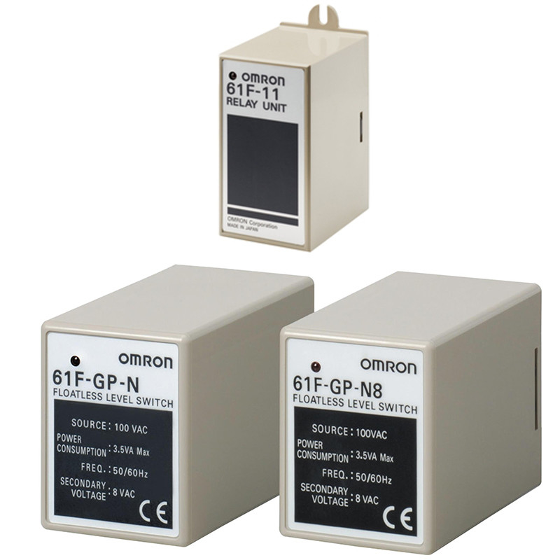 Omron 61F-GP-N8 220VAC Relay di controllo dell'automazione industriale con facile installazione