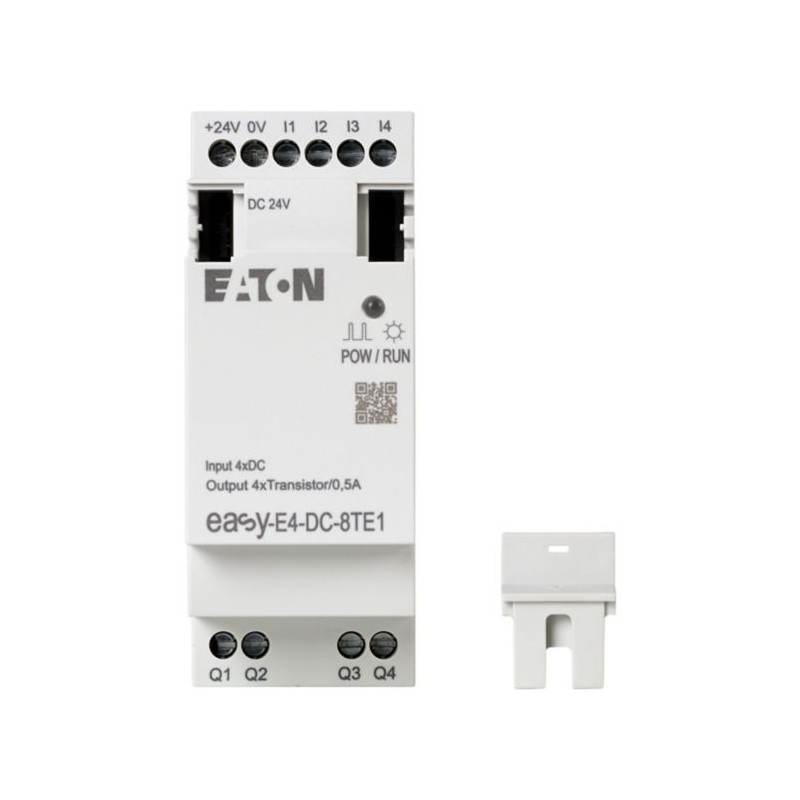 EASY-E4-DC-8TE1 24V Fonte di alimentazione a corrente continua 4DI4DO terminale a vite con facile installazione