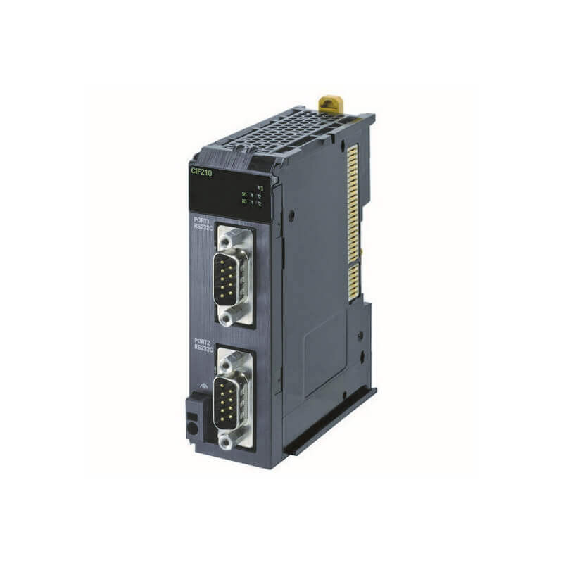 NX-CIF210 2 x RS-232C Serial Communication Interface Unit Module 9-pin D-sub larghezza 30 mm