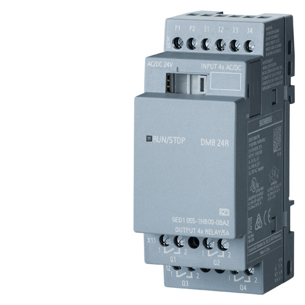 Migliorare l'efficienza con LOGO 8 DM8 230R Modulo di espansione 4 DI/4 DO 6ED1055-1FB00-0BA2