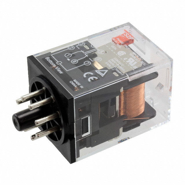 Relai intermedio MKS2P AC110 BY OMZ/C progettato per applicazioni industriali ad uso pesante