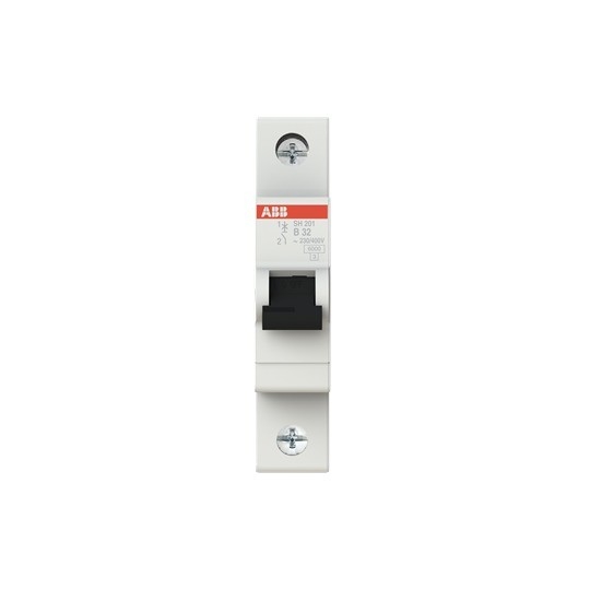 32 Un interruttore di circuito in miniatura MCB SH201-B32 Frequenza nominale 50Hz 1P B 220V 220V