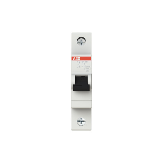 MCB SH201-C6 Interruttore di circuito in miniatura 1P C 6 A Adatto a varie applicazioni