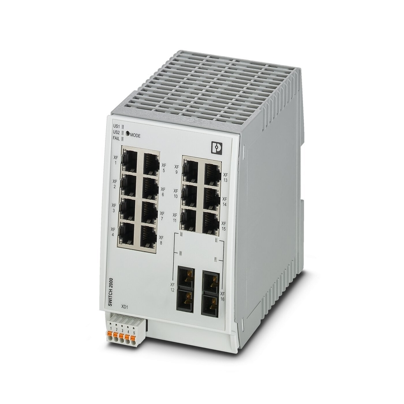Phoenix Contact FL SWITCH 2214-2FX Industrial Ethernet Switch per la rete EtherNet/IP