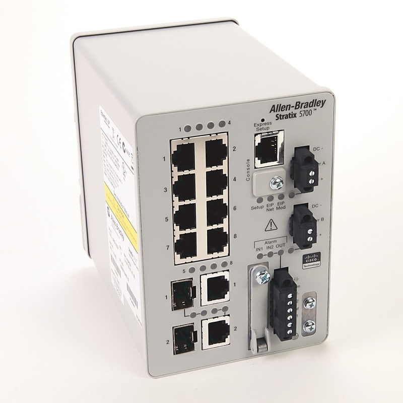 1783-BMS10CGP Stratix 5700 8 Rame 10/100 Porti 2 Combo 10/100/1000 Porti 1588 PTP ab Tutti