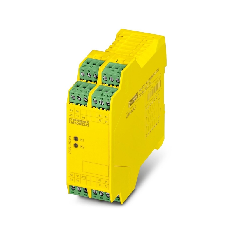 Teoria del relè di tensione PSR-SPP-24UC/URM4/5X1/2X2 Modulo di estensione per l'arresto di sicurezza