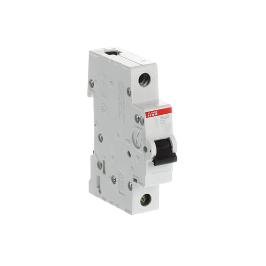 Frequenza nominale 50Hz MCB SH201-C2 Miniatura interruttore di circuito 1P Numero di polo 2A