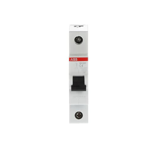 1P MCB SH201-C4 Miniatur circuit breaker Numero di palo 1 220V Voltaggio nominale 220