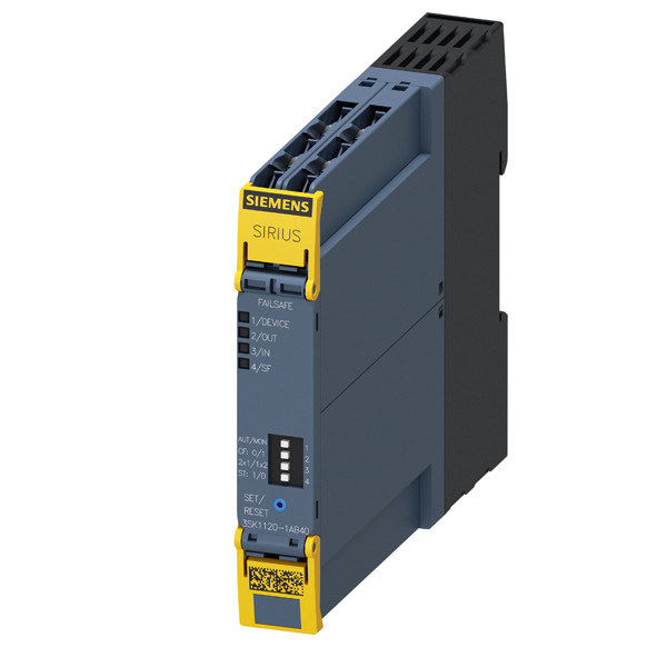 3SK1120-1AB40 Relais di sicurezza 3SK1 Terminale a vite dell'unità di base 24V DC 3 Circuiti abilitanti