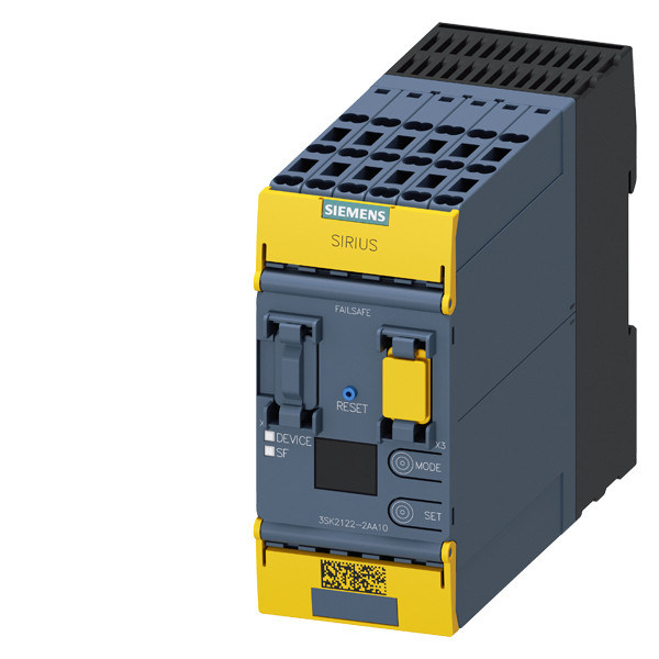 3SK2 Safety Relay Base Unit 3SK2122-2AA10 con larghezza di 45 mm e terminale a molla