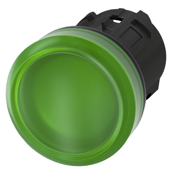 3SU1001-6AA40-0AA0 Lente liscia di plastica verde SIRIUS ACT Pilot Light per l'automazione