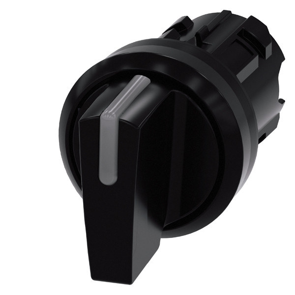 3SU1002-2BL10-0AA0 SIRIUS ACT Selector Switch Nero Manico in plastica 3 posizioni