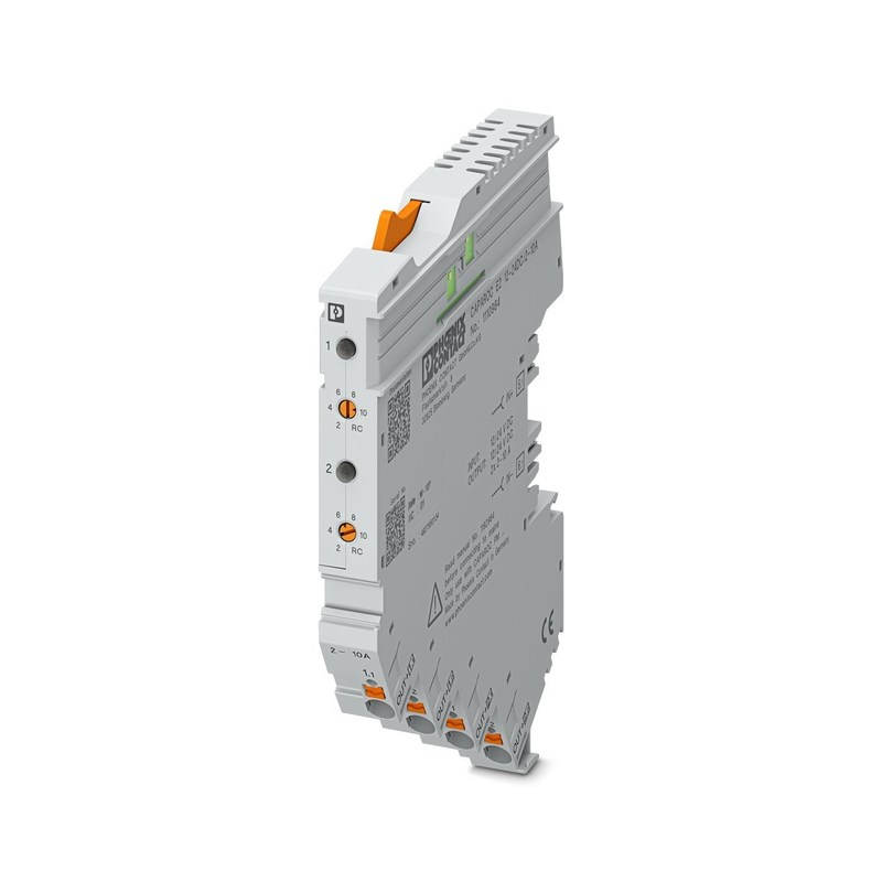 CAPAROC E2 12-24DC/2-10A Interruttore per apparecchiature elettroniche a 2 poli Numero