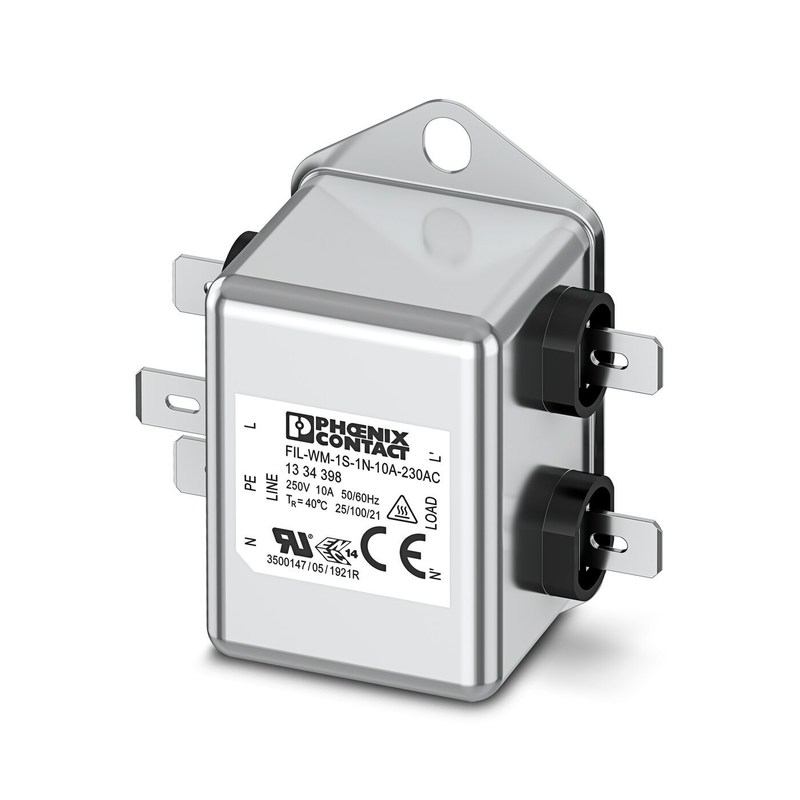 1334398 FIL-WM-1S-1N-10A-250V AC 50/60 Hz filtro EMC per la soppressione del rumore elettrico