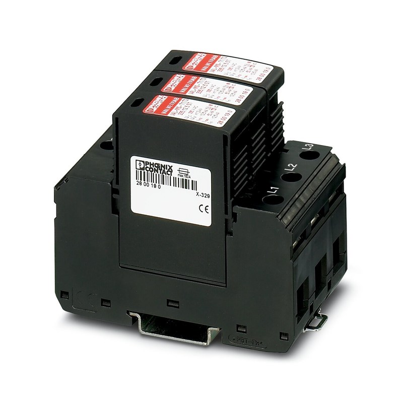 4 Polo 2800189 VAL-MS-T1/T2 335/12.5/3 0 Classe 1/2 Protezione da fulmini/surge per 380V