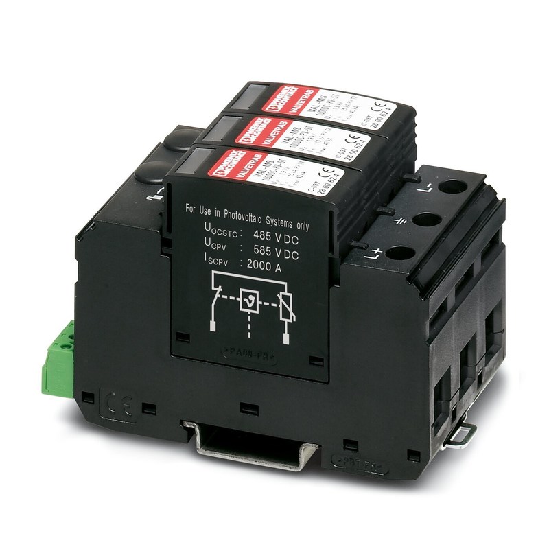 2 poli 2800627 VAL-MS 1000DC-PV/2 V-FM Tipo 2 protettore da sovratensioni per prestazioni massime