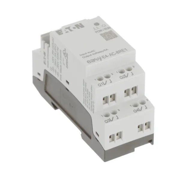 Modulo DI/O EASY-E4-AC-8RE1 4DI4RO con terminale a vite per sorgente di alimentazione AC/DC da 100-240V