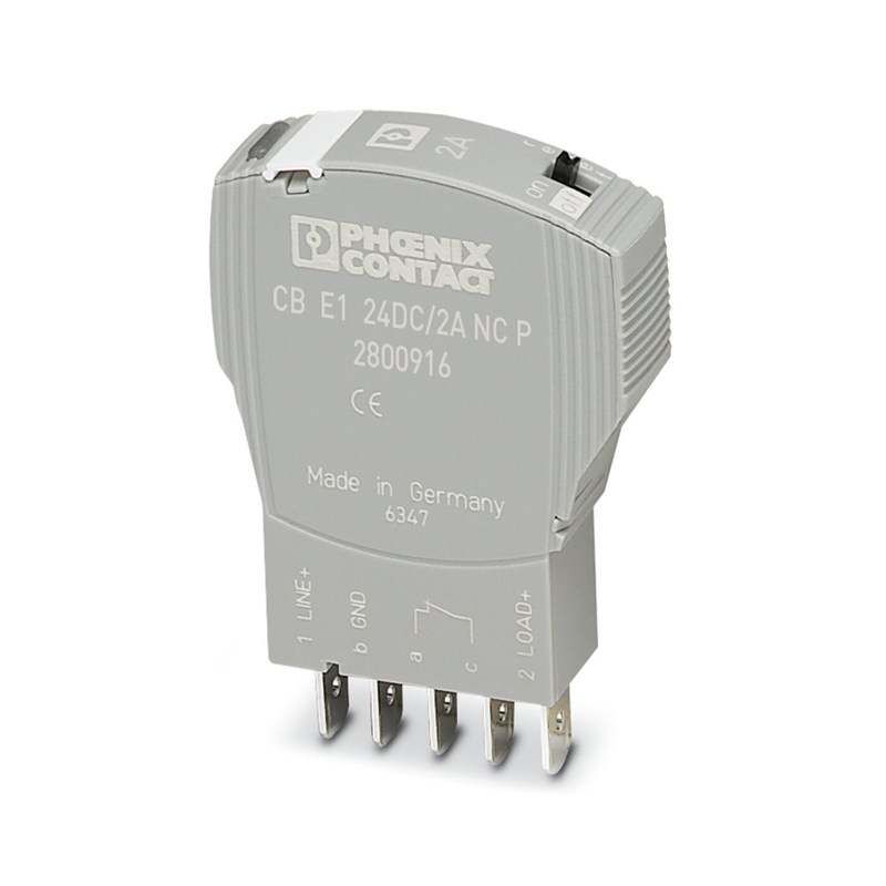 24DC/2A NC P 2800916 CB E1 Interruttore per apparecchiature elettroniche a corrente continua nominale di 24 V