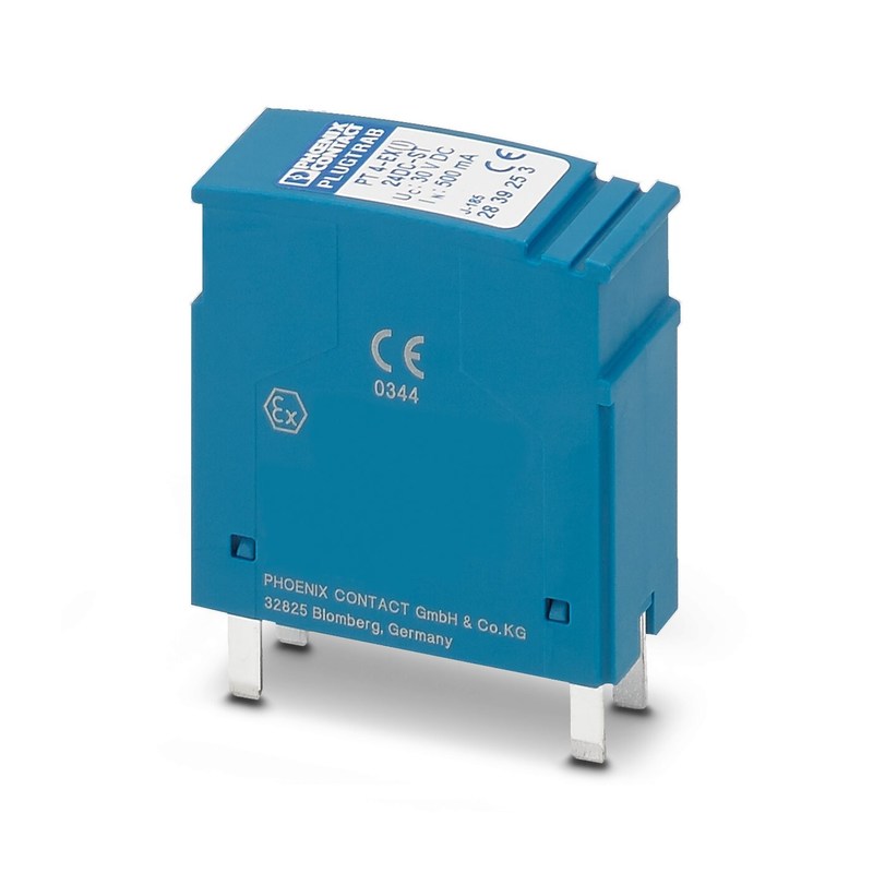 Protezione contro le sovratensioni nominali a corrente continua a 24 V Plug 112 PT 4-EX I -24DC-ST con 4 poli