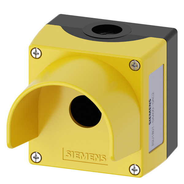 PLC 3SU1801-0AA00-0AC2 22 mm Conforto giallo rotondo per dispositivi di controllo e 1 punto di controllo