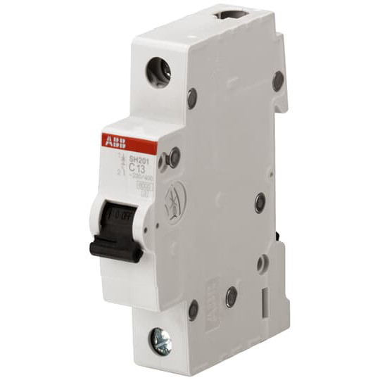 Capacità di rottura 1P D 16 A MCB SH201-D16 Interruttore in miniatura con curva BCD D