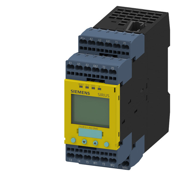 Monitoraggio della velocità reso possibile dal PLC 3TK2810-1BA42-0AA0 e dal terminale a molla