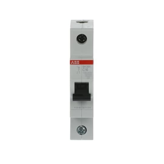 MCB SH201-C16 Interruttore in miniatura 1P C Corrente nominale 16A Voltaggio nominale 220V