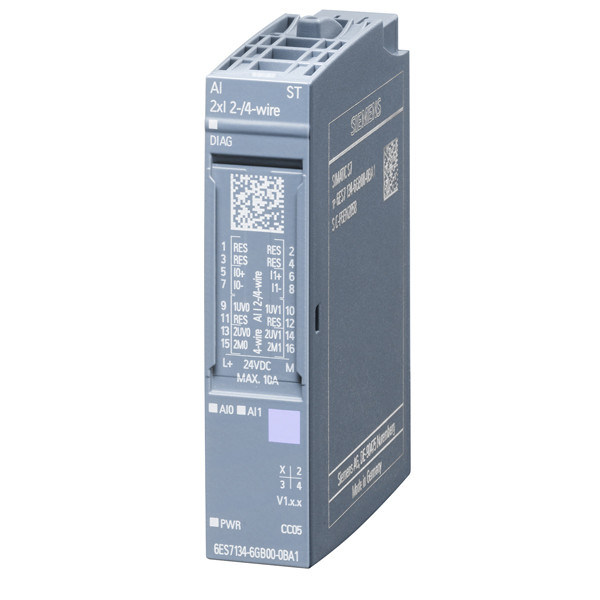 ET 200SP Modulo di input analogico Siemens 6ES7134-6GB00-0BA per prestazioni ottimali